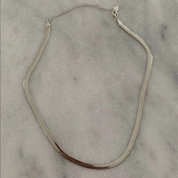 Modest Lu Jewelry - COPY - Sterling Silver Retro Rope Snake Choker Necklace Brand New